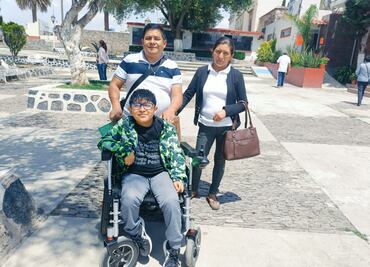 Cristian Yael alienta a personas con discapacidad a practicar un deporte