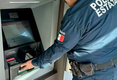 Refuerzan vigilancia en cajeros automáticos para proteger a usuarios durante temporada decembrina
