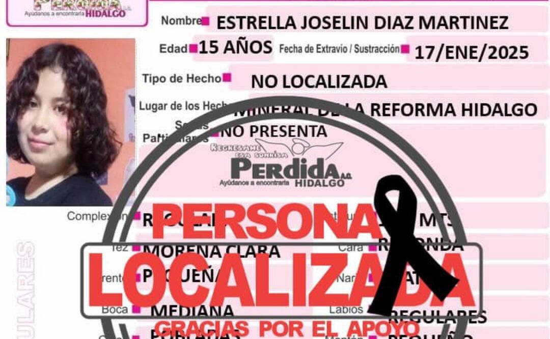 El sistema penal de adolescentes contempla penas máximas de 5 años de prisión para un delito grave como el homicidio o el feminicidio | Facebook: Sonrisas Perdidas Hidalgo