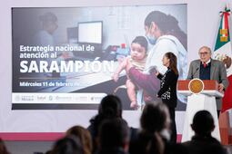 Confirman 28 muertes por sarampión en México; podría sumarse un caso más