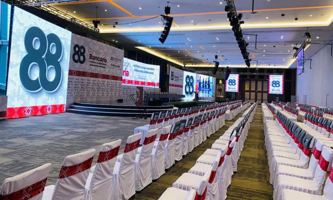 La 88 Convención Bancaria será en Nayarit. (07/05/25) Foto: Especial