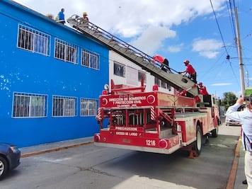 Evacuación, rescates y refugios: así se desarrolló el simulacro por inundación en Tulancingo