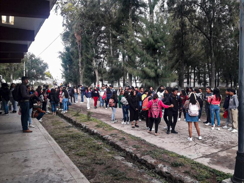 Estudiantes de El Mexe también en paro; piden destitución de seis docentes | Foto: Especial