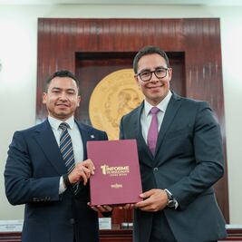 Alcalde Jorge Reyes rinde su primer informe y llama a consolidar la “capital de la transformación” 