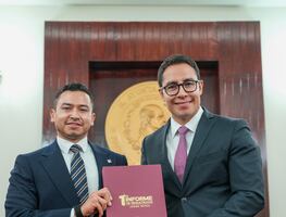 Alcalde Jorge Reyes rinde su primer informe y llama a consolidar la “capital de la transformación”