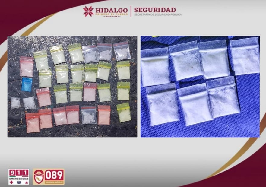 Desmantelan red de narcomenudeo en Metztitlán tras operativo conjunto | Fotos: SSPH