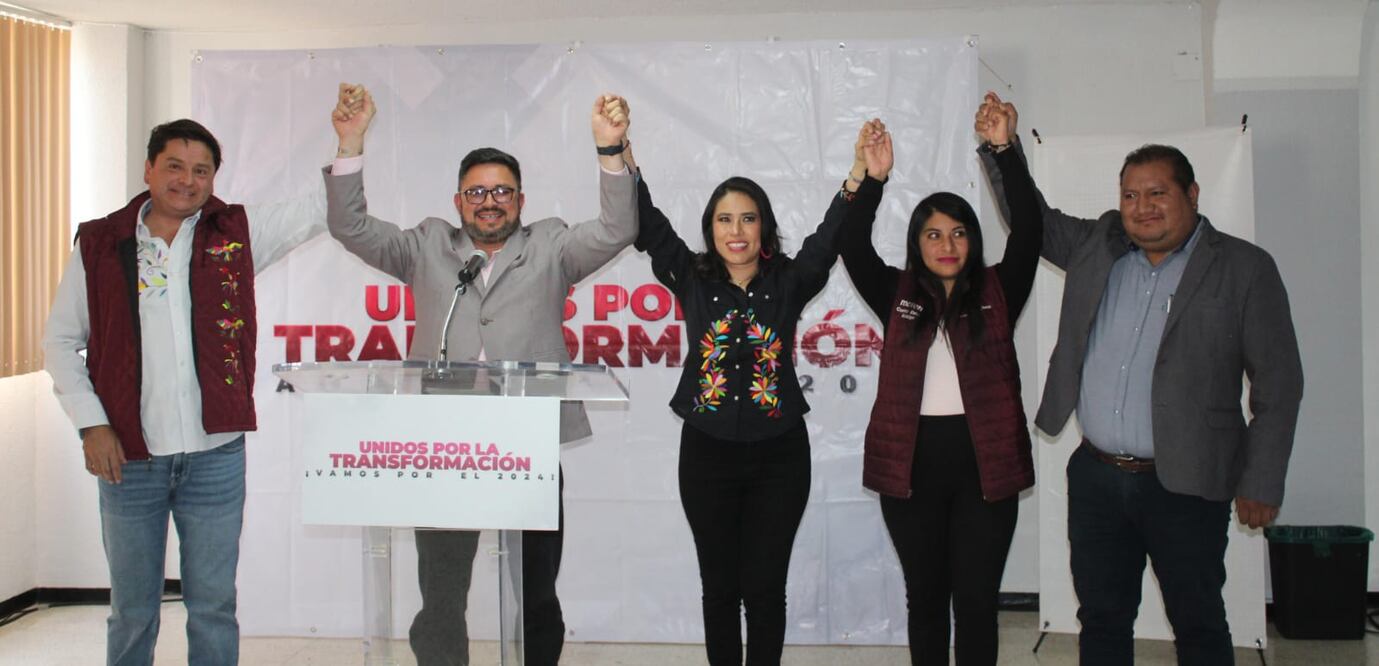 Cuauhtémoc Ochoca y Simey Olvera aseguraron que trabajarán en unidad