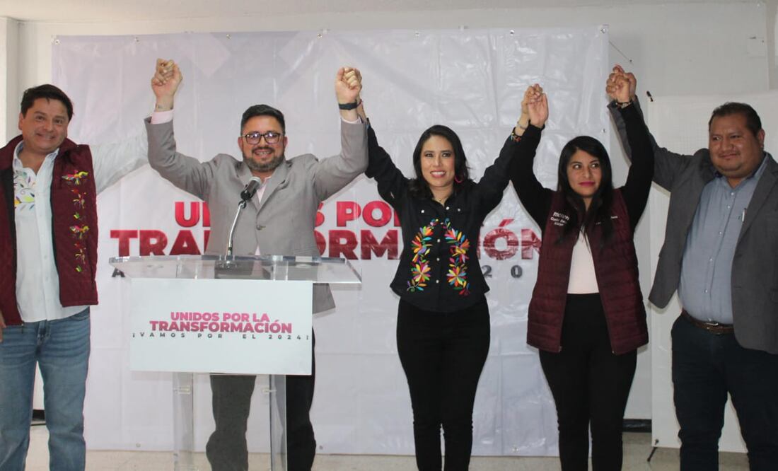 Cuauhtémoc Ochoca y Simey Olvera aseguraron que trabajarán en unidad