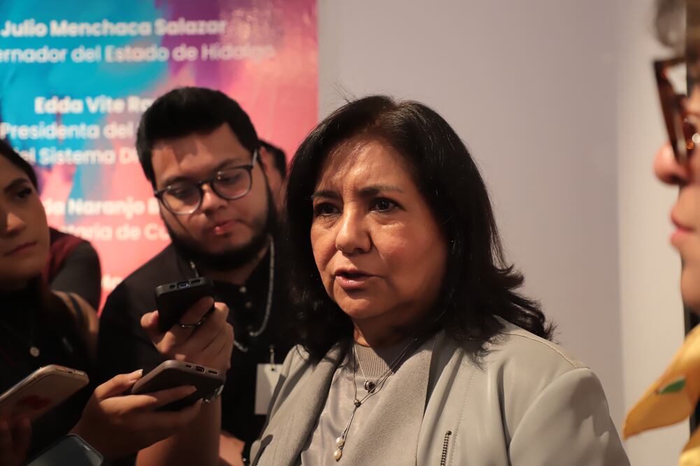 Edda Vite Ramos, presidenta del Patronato del Sistema DIFH I Foto: Luis Soriano