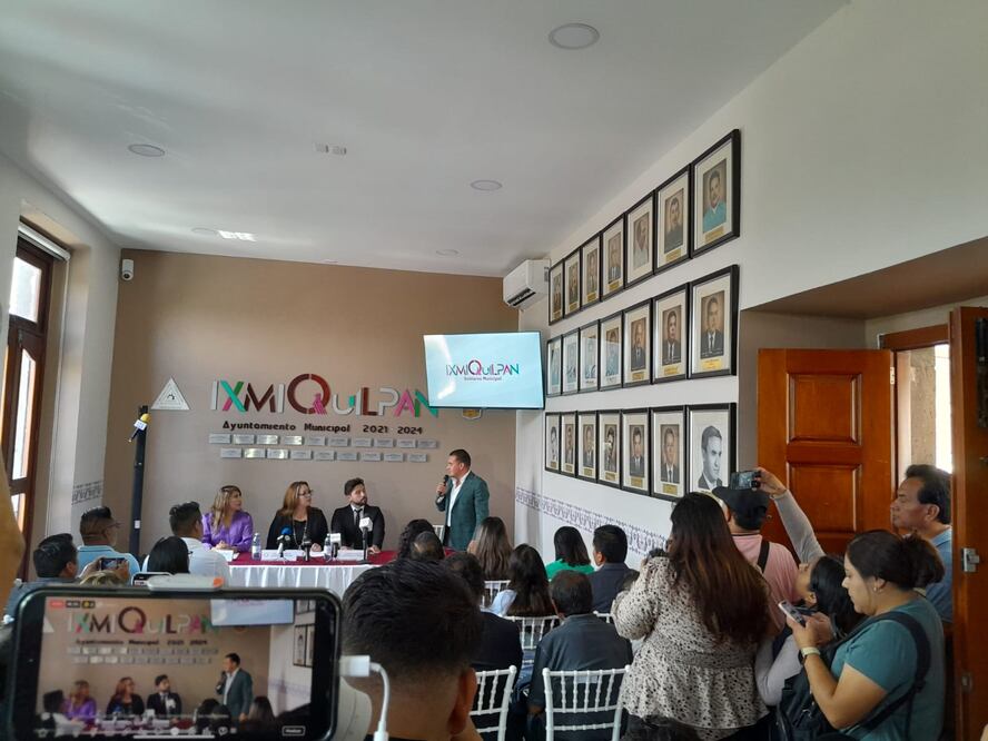 Este miércoles se realizó la instalación del comité de transición en el municipio de Ixmiquilpan, el cual está integrado por 17 funcionarios de la actual administración y 13 integrantes por parte de la administración entrante I Foto:  Erika Gutiérrez