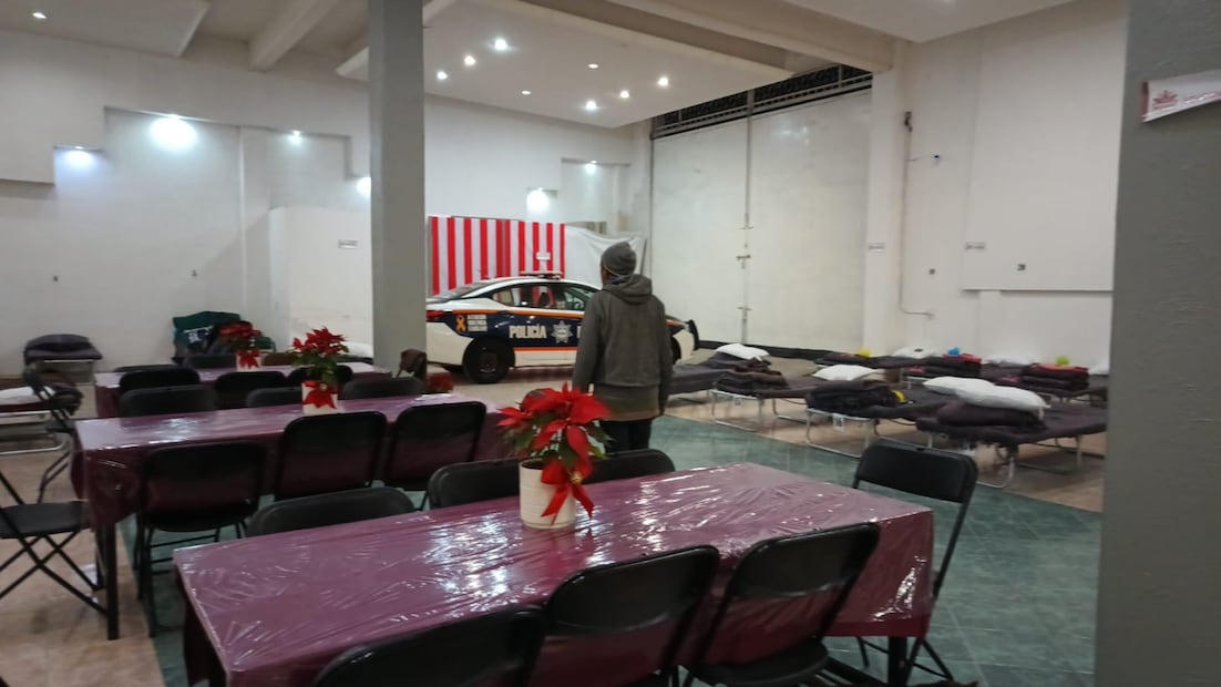 Atención médica en refugio invernal  I 
Fotos Lourdes Naranjo