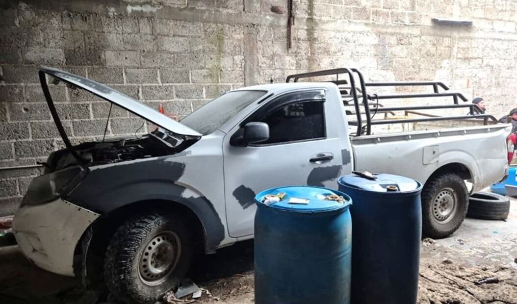 Tras cateo, SSPH aseguran predio con narcóticos y detectan autos robados | Foto: Especial