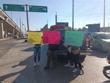 Por falta de pavimentación bloquean la carretera Tula-Tlahuelilpan