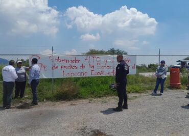 Pobladores de Chilcuautla realizan manifestación pacífica, piden audiencia con el Gobernador