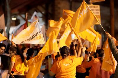 Movimiento Ciudadano cierra campaña con una candidata que solicitó seguridad