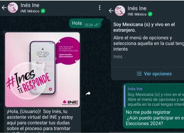 Inés, el chatbot de WhatsApp que responde dudas sobre elecciones