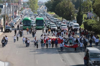 Segunda jornada de manifestaciones de El Mexe; quieren escrituras del plantel 