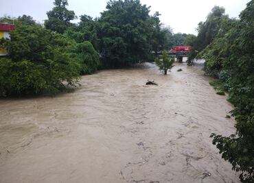 Lluvias por huracán Priscila provocan afectaciones en municipios de la Sierra de Hidalgo