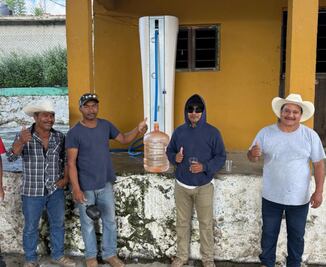 Comisión Estatal del Agua instala planta purificadora en localidad de Metztitlán