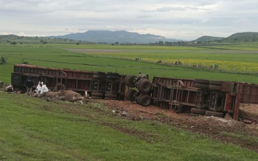 Accidente fatal en la México–Tuxpan | Foto: especial