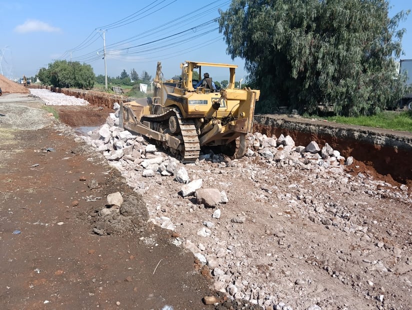 Reconstrucción del bulevar Las Torres registra 25% de avance en Hidalgo | Facebook: Secretaría de Infraestructura Pública y Desarrollo Urbano Sostenible