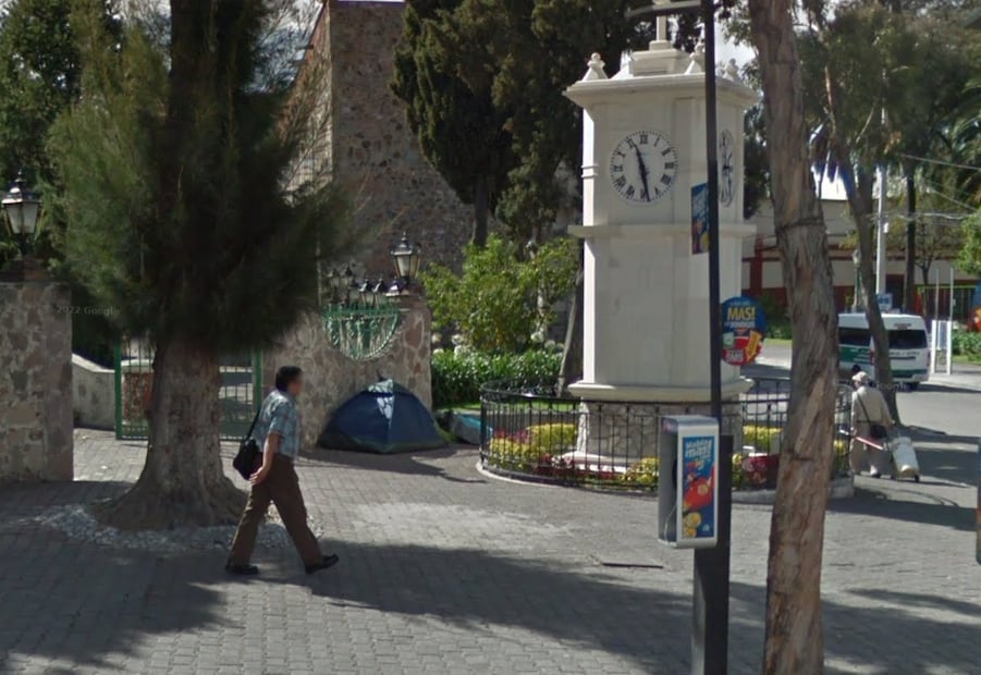 El retrato de un ausente: una intervención artística revive la historia de “El Matemático” | Foto: Google Maps