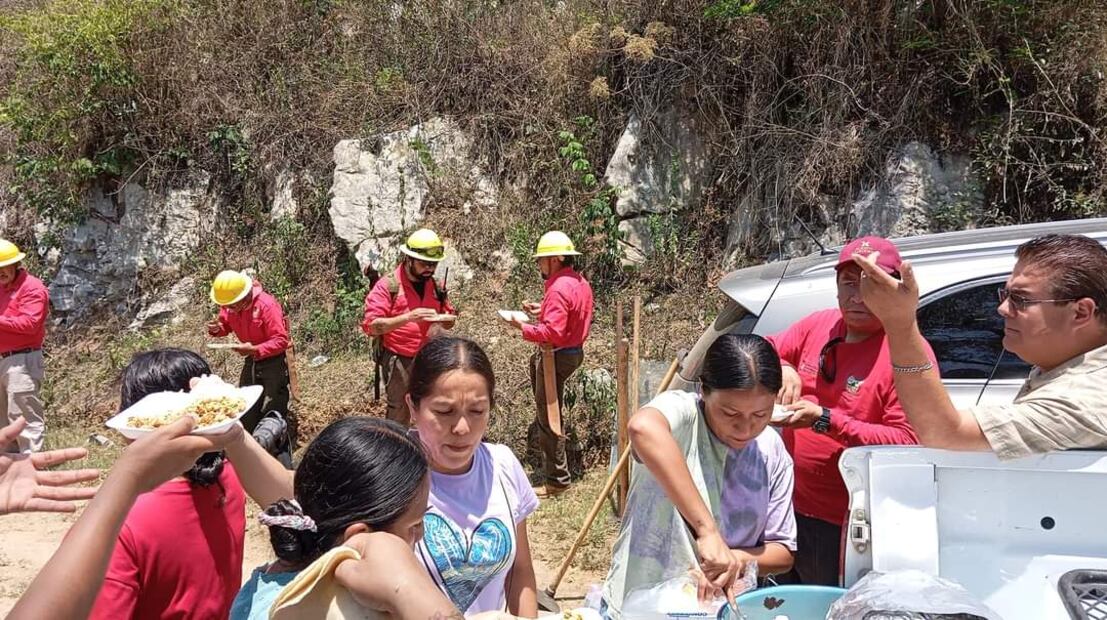 Se registra incendio en Pisaflores | Foto: Especial
