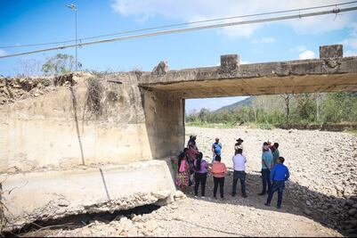 Impulsan construcción de puente en comunidad de Ohuatipa, Xochiatipan