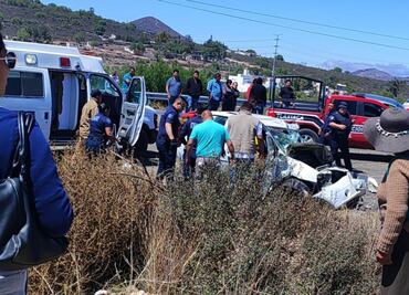 Accidente en la Pachuca-Actopan deja víctimas mortales en San Agustín Tlaxiaca