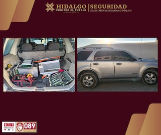 Desarticulan presunta célula dedicada al robo de infraestructura de telecomunicaciones en Atitalaquia