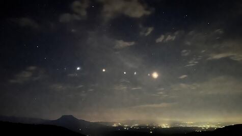 Alineación de seis planetas; esta es la hora exacta para ver el fenómeno astronómico en México 