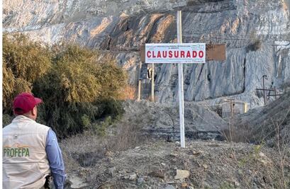 Clausura Profepa una empresa en Zimapán por derrame de jales
