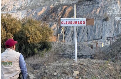 Clausura Profepa una empresa en Zimapán por derrame de jales