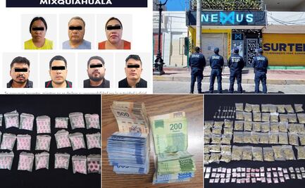 Aseguran a narcomenudistas en Mixquiahuala