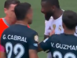 Jugador del Pachuca es acusado de racismo contra Antonio Rüdiger; el futbolista del equipo mexicano lo niega