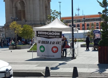 Registra IEEH apenas 0.5 por ciento de firmas recabadas para revocación de mandato