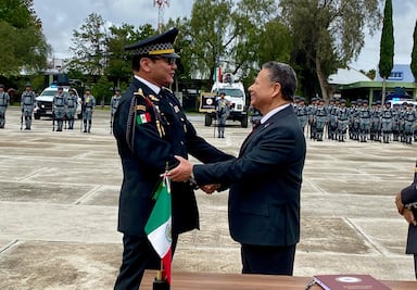 Raúl Meneses Castrejón asume como nuevo coordinador de la Guardia Nacional en Hidalgo