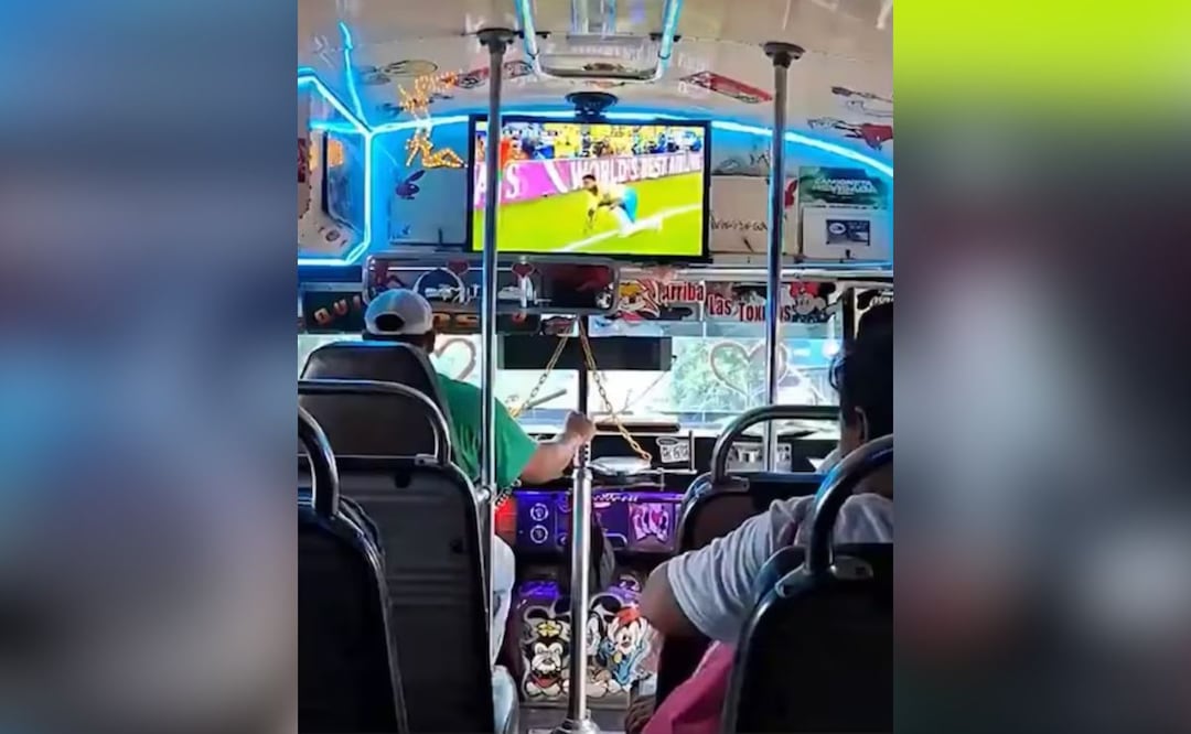 La pasión por el Mundial 2026 llegó hasta el transporte público | Captura de video