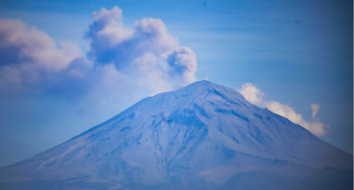 Popocatépetl, ubicado al oriente de la CDMX, Foto: EL UNIVERSAL, archivo