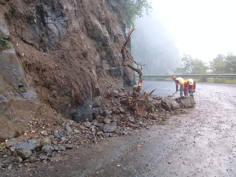 La SIPDUS informa que el monitoreo de la red carretera es permanente y ante las lluvias de días recientes se ha intensificado para dar atención oportuna a la población Foto: Especial