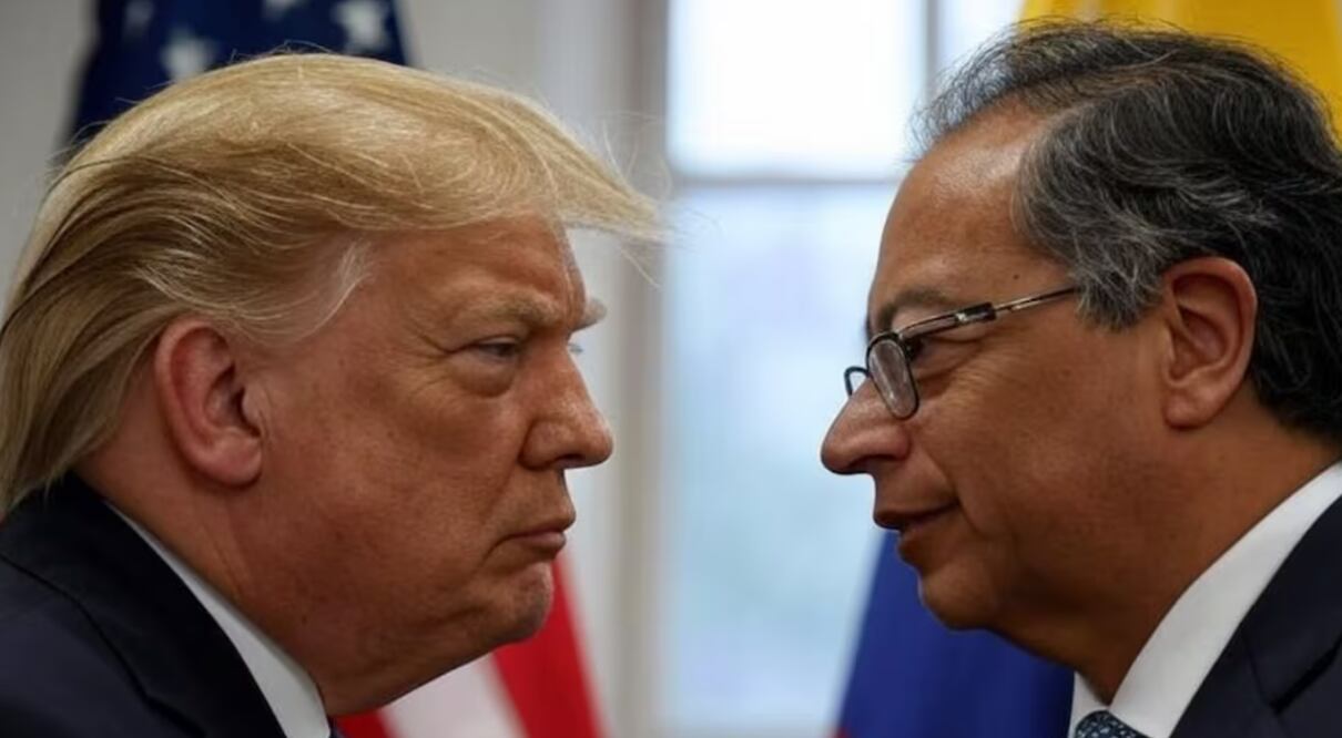 Donald Trump y Gustavo Petro protagonizaron un domingo de tensión debido a que el mandatario colombiano se negó a recibir aviones militares con personas deportadas