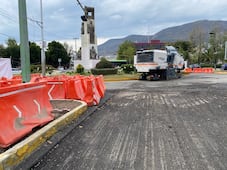 Se mantienen cierres viales por obras de reencarpetamiento en Pachuca