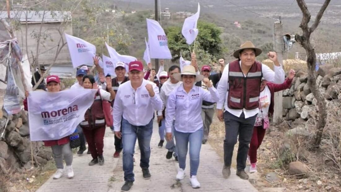 Alma Elías Paso, candidata de Sigamos Haciendo Historia en Hidalgo a diputada local por el distrito 06 con cabecera en Huichapan