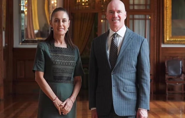 Sheinbaum se reúne con Ben Horowitz, cofundador de Andreessen Horowitz; "México es ejemplo de certeza económica", coinciden