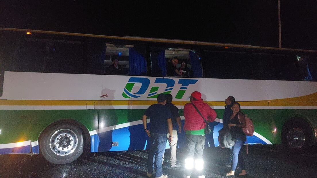 Accidente de ODT sobre la México-Pachuca deja seis lesionados | Foto: Especial