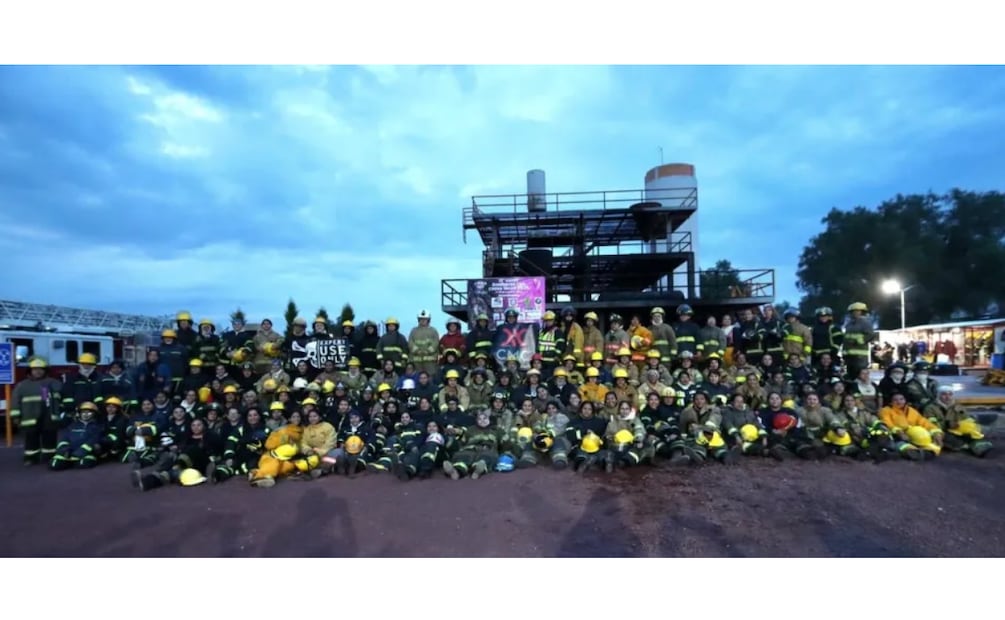 Capacitación nacional: Bomberas de Pachuca participan en el 11vo curso con causa
 | Foto: Especial