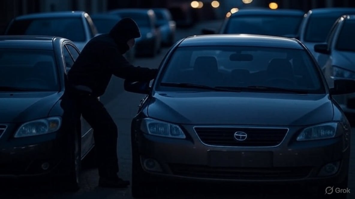 De enero a abril en la capital hidalguense iniciaron 839 carpetas de investigación por robo en todas sus modalidades | Imagen generada con Grok