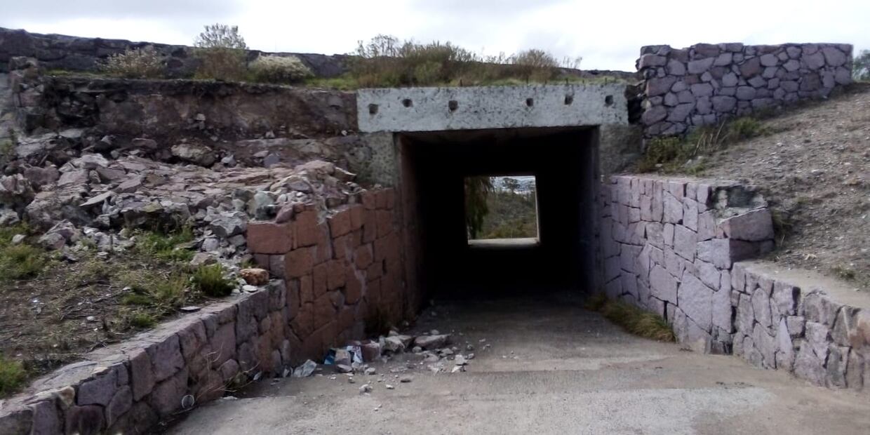 Dos puentes peatonales en malas condiciones señalan vecinos de Cruz de los Ciegos | Foto: Especial