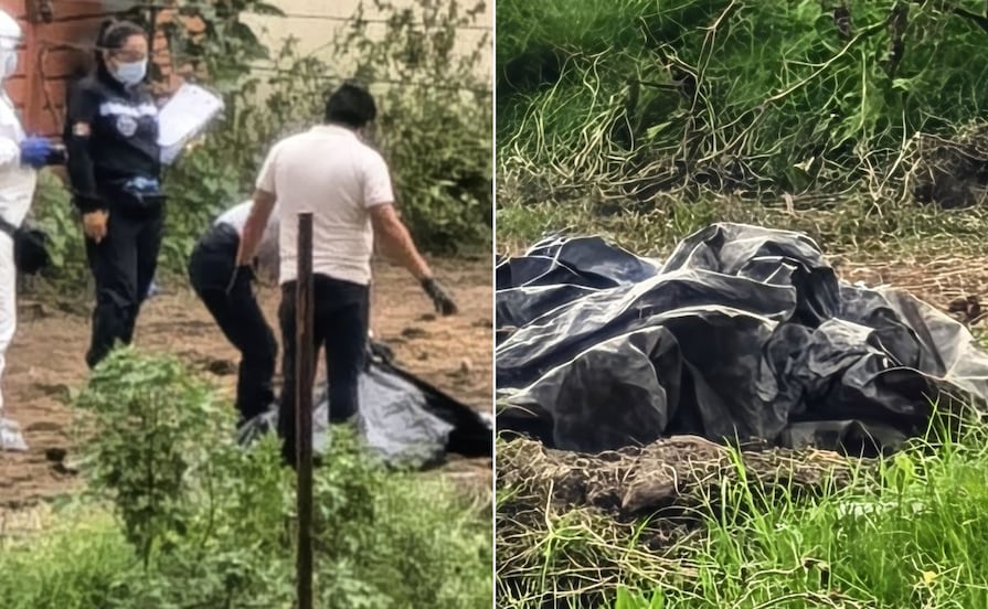 Investigan hallazgo de bolsas con supuestos restos humanos junto al canal en Tulancingo