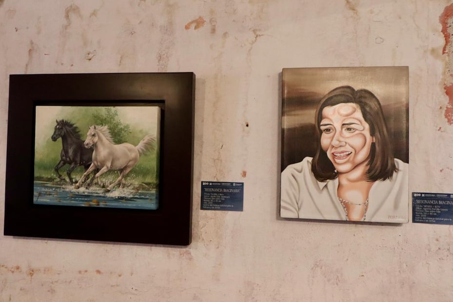 La excárcel distrital de Tizayuca se convierte nuevamente en un espacio para la cultura con la inauguración de la exposición Resonancia Imaginaria I Foto: Javier Quezada